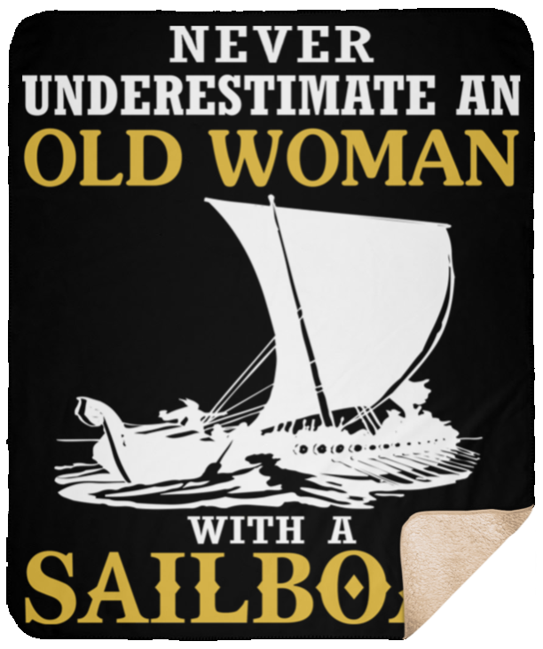 Old Woman With A Sailboat